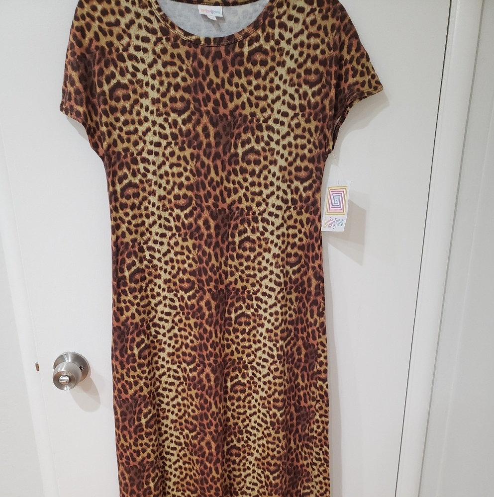 BNWT 🦄 Lularoe XS Maria - Rare Leopard print
